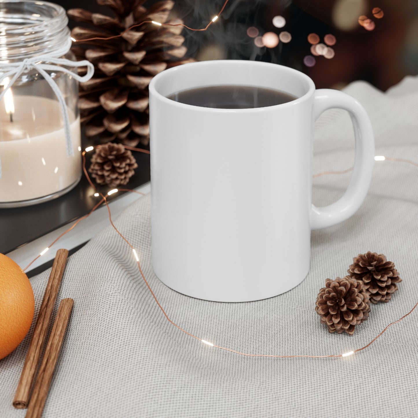 The Love Ceramic Mug 11oz By BayLisia Ewing
