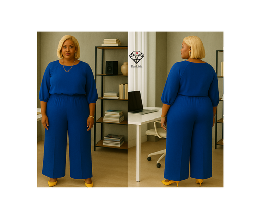 BayLisia 2 Pc Professional Pants Suit Custom Plus Size Made in the USA