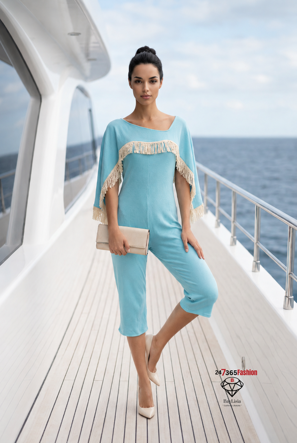 Aqua Breeze Designer Resort 2 pc Set By BayLisia Ewing