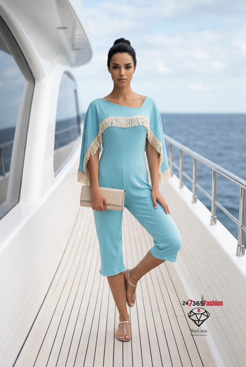 Aqua Breeze Designer Resort 2 pc Set By BayLisia Ewing