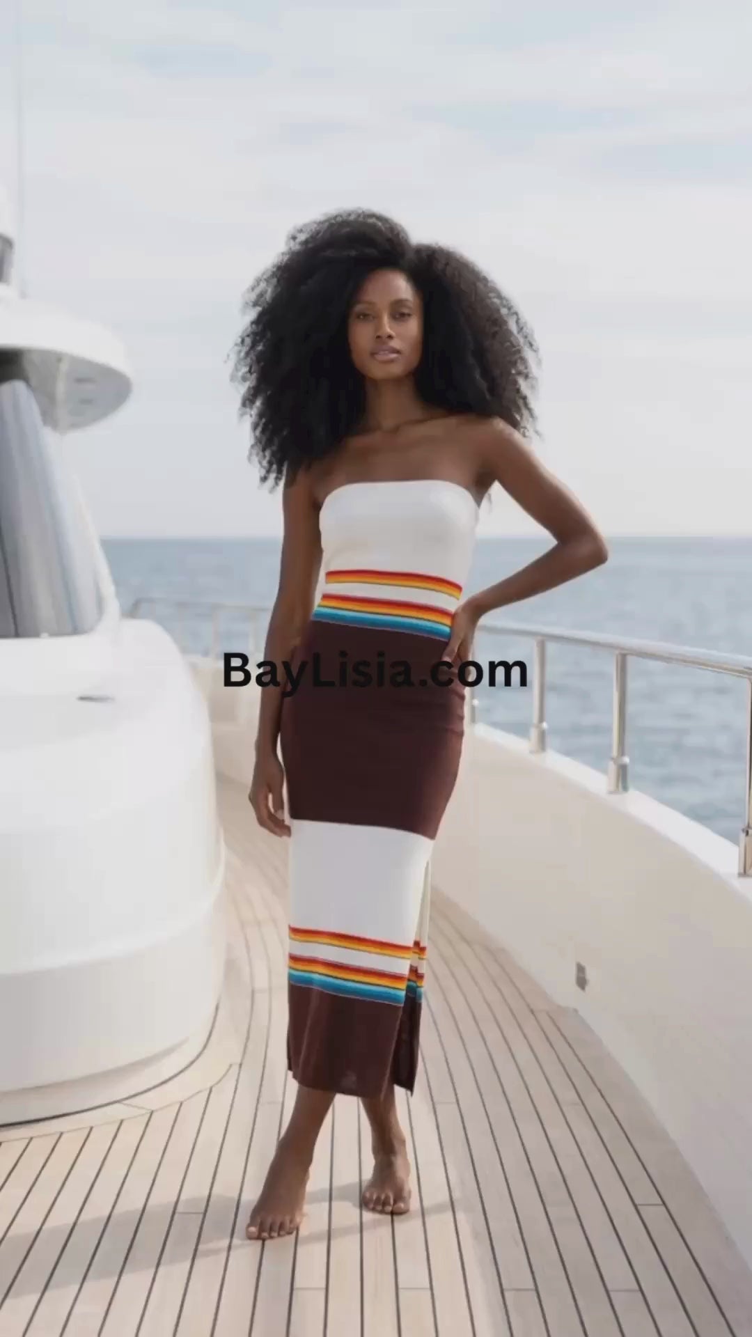 Convertible Jersey Knit Dress & Skirt | Designer Resort Wear | BayLisia