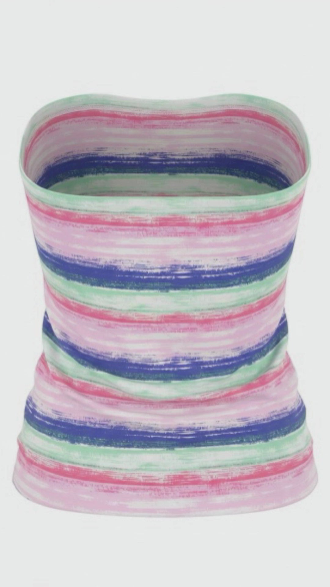 BayLisia Designer Long Jersey Knit Tube Top | Women's Stretch Strapless Top