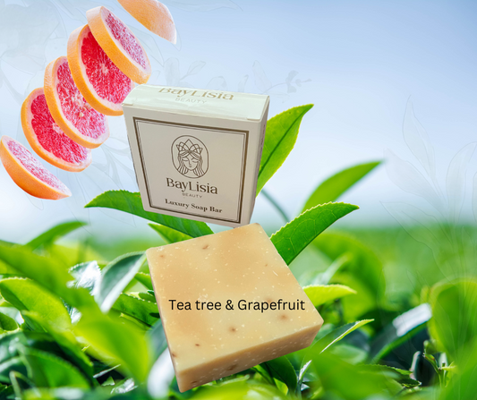 BayLisia Beauty Tea Tree & Grapefruit Luxury Soap Bar